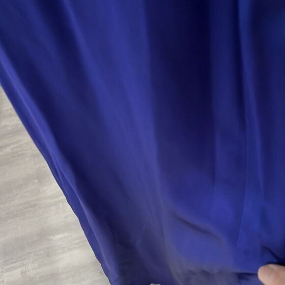 Morgan & Co by Linda Bernell Velvet and Satin Gown Crystal Details SZ 11/12 VTG - Picture 7 of 12